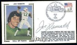 Joe Namath PSA DNA Signed Coa FDC First Day Cover Cache 1985 Autograph