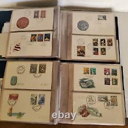 LUXEMBOURG First Day Covers 1963 to 1982 Lot of 160 FDC and Stamps