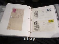 Lot Of 106 First Day Covers U. S. From The 1960's In Old Binder