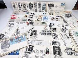 Lot of 122 Vintage ArtCraft'47-'89, FDC, First Day of Issue, Cover and Stamp
