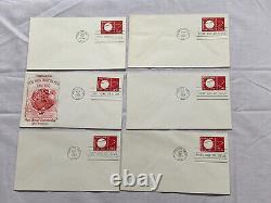 Lot of 35 World's Fair Stamp Covers FDC FDI First Day of Issue 1939- 1980