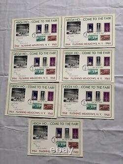 Lot of 35 World's Fair Stamp Covers FDC FDI First Day of Issue 1939- 1980