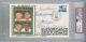Mantle Williams Robinson Yaz Signed Triple Crown First Day Cover Psa 84603339