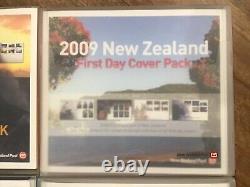 Nz Year Packs First Day Covers 2006 2013 Eight Years Of Fdc Superb Condition