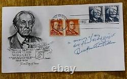 Only One Frank Lloyd Wright / Buckminster Fuller Signed / First Day Cover