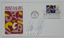Peter Selz Signed 1964 First Day Cover FDC Modern Fine Arts Cachet Craft