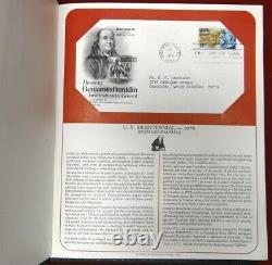 Postal Commemorative Society U. S. First Day Covers 1976, 32 Covers
