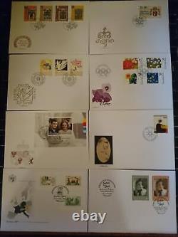 Postal Treasure Trove Liechtenstein FDCs (1800 First Day Covers) (#89444)