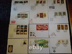 Postal Treasure Trove Liechtenstein FDCs (1800 First Day Covers) (#89444)