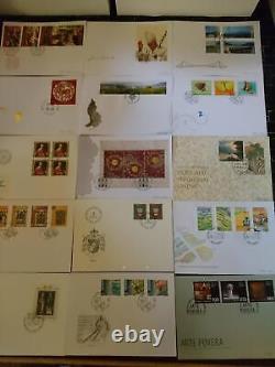 Postal treasure trove Liechtenstein FDCs (1800 First Day Covers) (#88162)