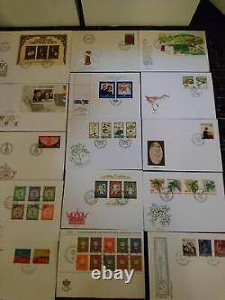 Postal treasure trove Liechtenstein FDCs (1800 First Day Covers) (#88162)