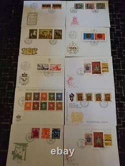 Postal treasure trove Liechtenstein FDCs (1800 First Day Covers) (#88162)