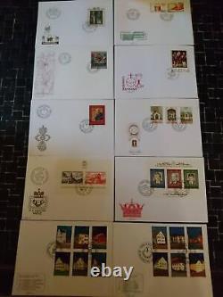 Postal treasure trove Liechtenstein FDCs (1800 First Day Covers) (#88162)