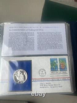 Postmasters Of America Medallic First Day Covers 1979.925 Silver