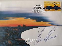 Rare FDC Envelope Cover Stamp Good Evening We Are From Ukraine 2022 Autograph #1
