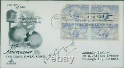 Richard E. Byrd Admiral Signed First Day Issue Cover FDC JSA Authenticated