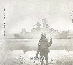 Russian Warship Go F Ukrainian Envelope FDC Cover Premier Stamp W Support 2022