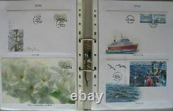 S1726 Aland First Day Covers Ca 250 FDC 1984 2012 And Ganzsachen