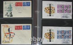 S606 First Day Covers United Kingdom 860 FDC Mostly Real Used 1940 2007