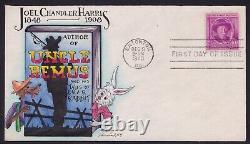 Scott 980 Joel Chandler Harris Dorothy Knapp Hand Painted First Day Cover Fdc