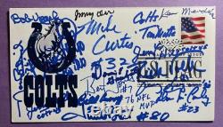 Signed Baltimore Colts Legends (15 Sigs) Fdc Autographed First Day Cover