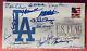 Signed Fdc Los Angeles Dodgers Legends First Day Cover (15 Sigs)