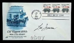 Signed Lee Iacocca First Day Cover 1988