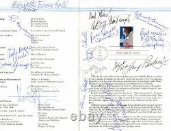 Signed USPS First Day Ceremony Program #2211 Duke Ellington Music Jazz FDC 1986