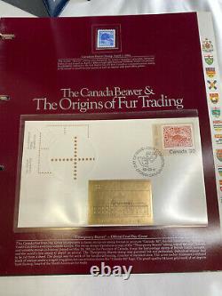 Stamp Vault STORY OF CANADA FDC Set 4 Volumes + Slipcases Excelsior Collection