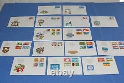 Switzerland 1972-1988 as shown First Day Covers FDC BlueLakeStamps Attractive