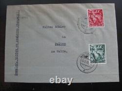 THIRD REICH Mi. #660-661 stamp set on first day cover (FDC)! CV $600.00