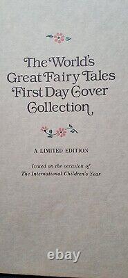 The World's Great Fairy Tales First Day Cover Collection. Limited Edition. Mint