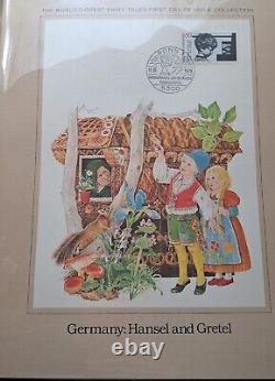 The World's Great Fairy Tales First Day Cover Collection. Limited Edition. Mint