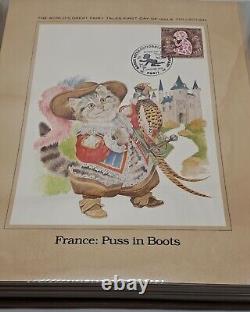 The World's Great Fairy Tales First Day Cover Collection. Limited Edition. Mint