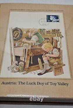 The World's Great Fairy Tales First Day Cover Collection. Limited Edition. Mint