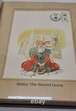 The World's Great Fairy Tales First Day Cover Collection. Limited Edition. Mint