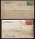Us 1898 Trans Mississippi Issues Sc 285 & 286 One Marked Fdc June 17 One