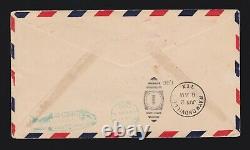 US C15 Grad Zeppelin Airmail on Flown First Day Cover to Raymondville, TX VF