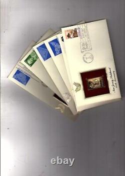 US Golden Replica 22kt FDC 60 first day covers G2 bb18