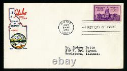 US Rare Cachet First Day Stamp Cover #896 FDC