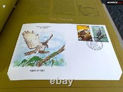 VINTAGE 1977 FIRST DAY COVERS FROM AROUND THE WORLD Commemorative Society Stamps