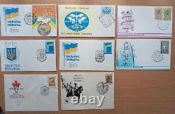 Vey big collection FDC, individual stamps, many foto