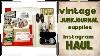 Vintage Junkjournal Supplies Instagram Haul Junkjournalideas Papercraft Vintage