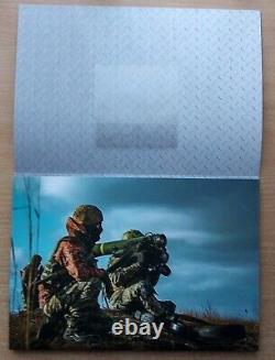 Weapons of the Victory of Ukraine, original booklet folder Ukrposhta, rare
