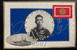 1923 Japon CARTE POSTALE Premier Jour de Couverture FDC Prince héritier Hirohito à Taïwan