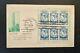 1934 Exposition Nationale De Timbres New York Ny Fdc 735 6 Couverture De Baltimore Md