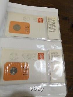1967 Premier Jour Enveloppe Pnc Ensemble Complet 1 Cent à 20 Cent Très Rare