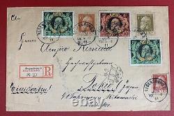 Allemagne, 1911, Couverture Du Premier Jour Du Jubilé D'argent Enregistré, Envoyée À Tokyo, Japon