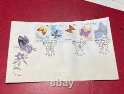 Chine 1963 S56 Enveloppe du Premier Jour de la Journée des Papillons au Bureau Central des Timbres