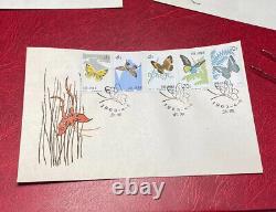 Chine 1963 S56 Enveloppe du Premier Jour de la Journée des Papillons au Bureau Central des Timbres